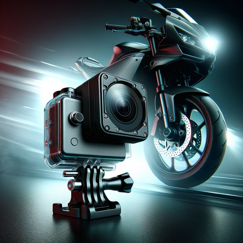picture of a action cam for motorcycles