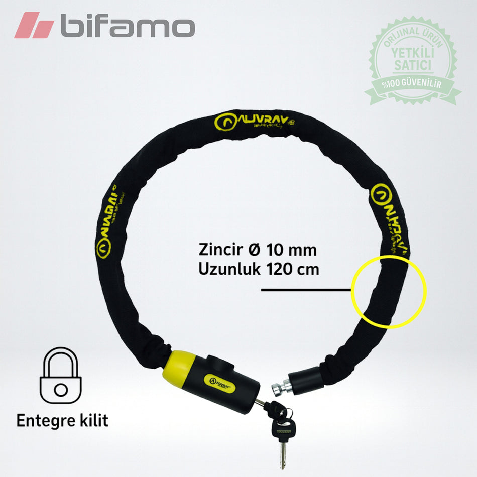 AUVRAY C-BLOC 120 ZİNCİR KİLİT 120CM