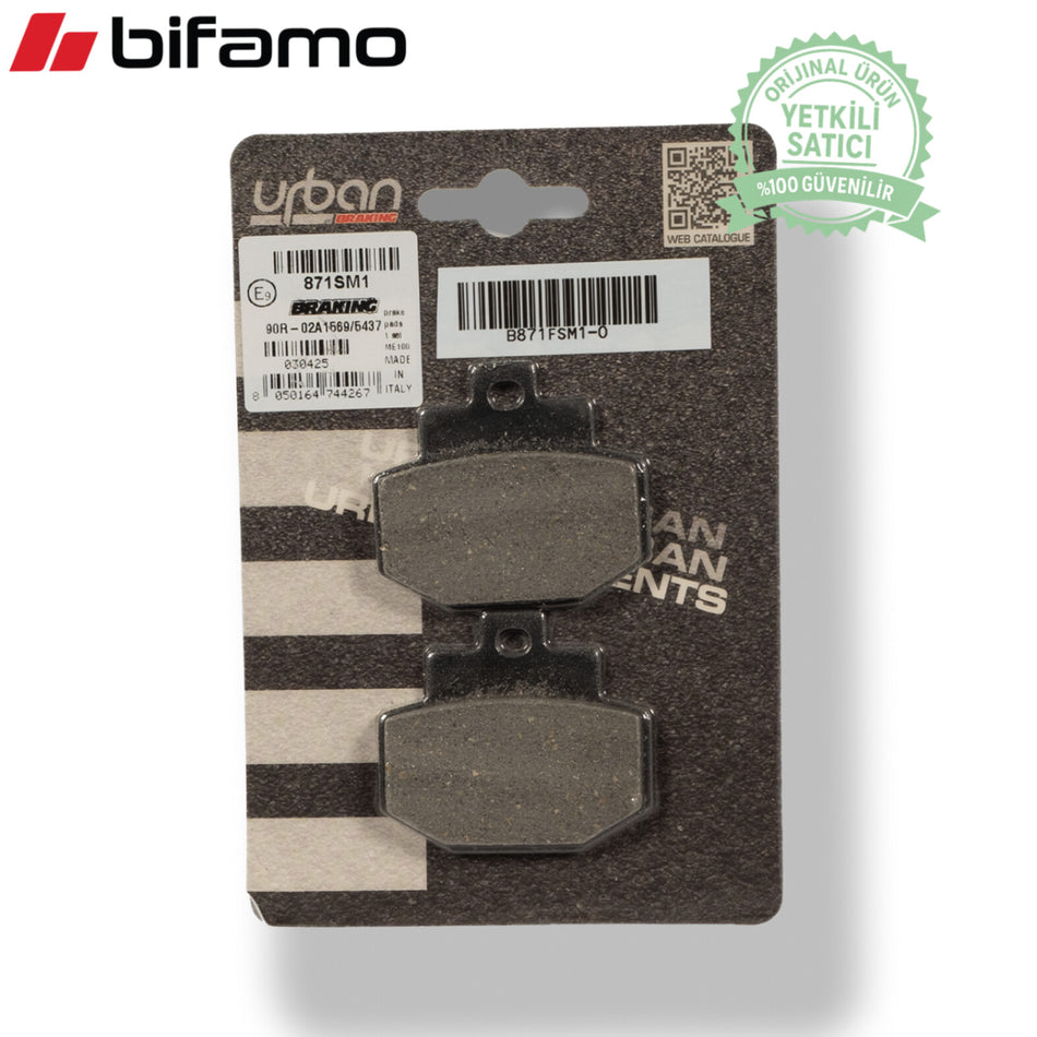 Braking 771SM1 Semi-Metallic Brake Pad