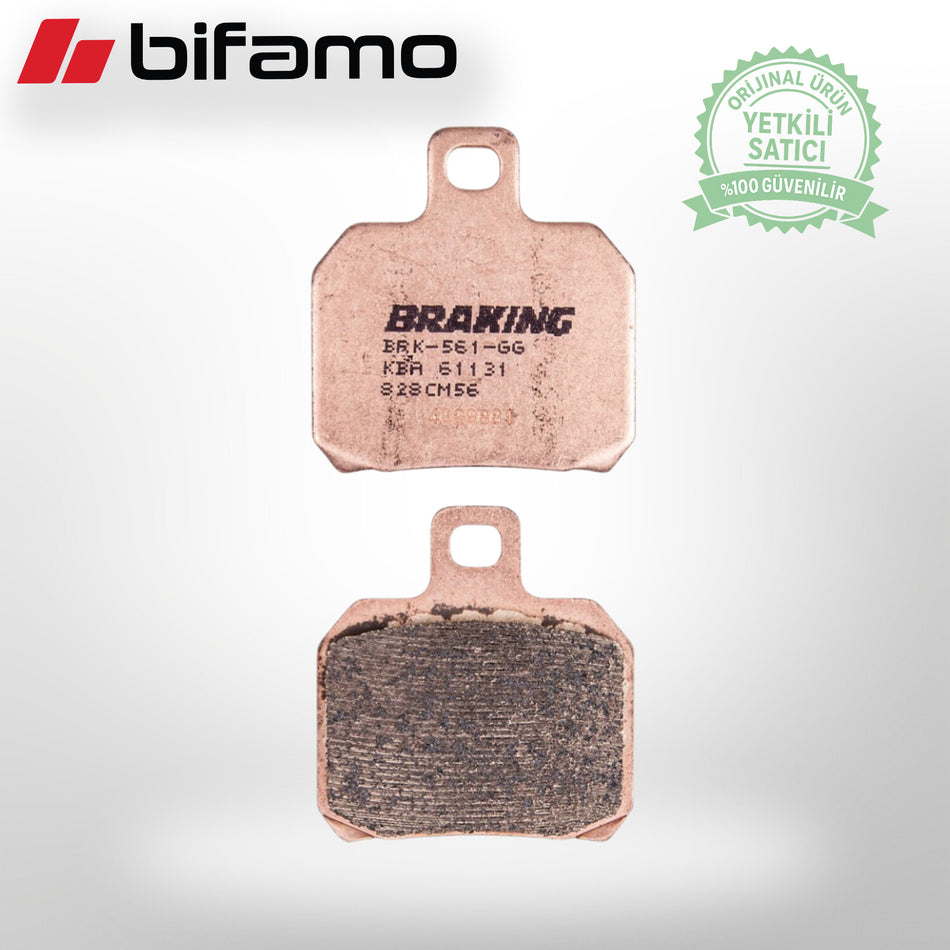 Braking 828 Cm 56 Arka Fren Balatasi