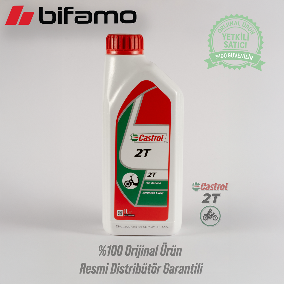 Castrol 2T 1L Two-Stroke Motorcycle Oil