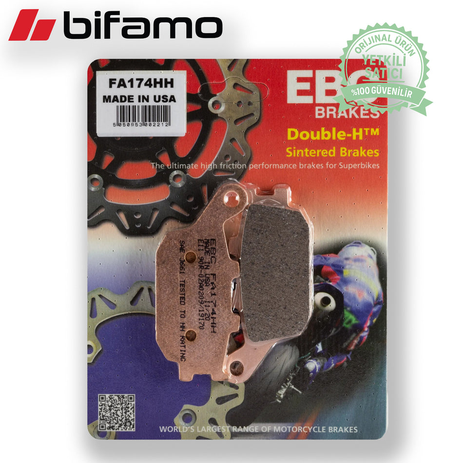 EBC FA174HH sinterli motosiklet fren balatası