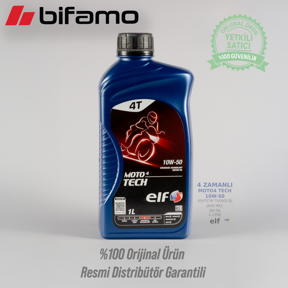 Elf Moto4 Tech 10W-50 4T 1L