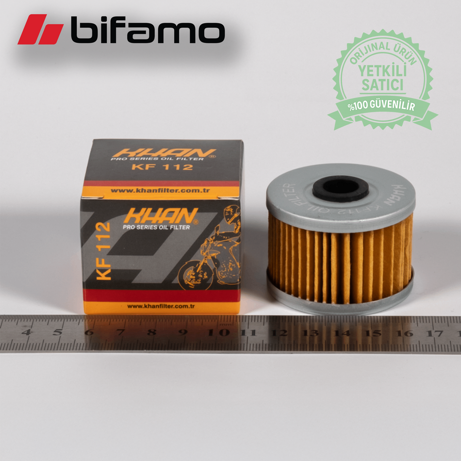 KHAN KF112 Motorcycle Oil Filter