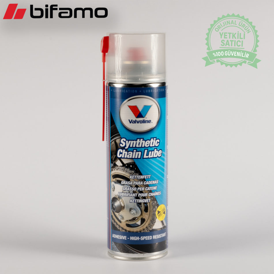 Valvoline Synthetic Chain Lube 500ml – Motorcycle Chain Oil Spray