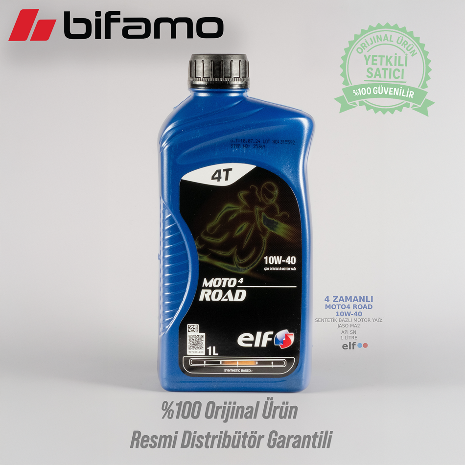 Elf Moto4 Road 10W-40 4T 1L