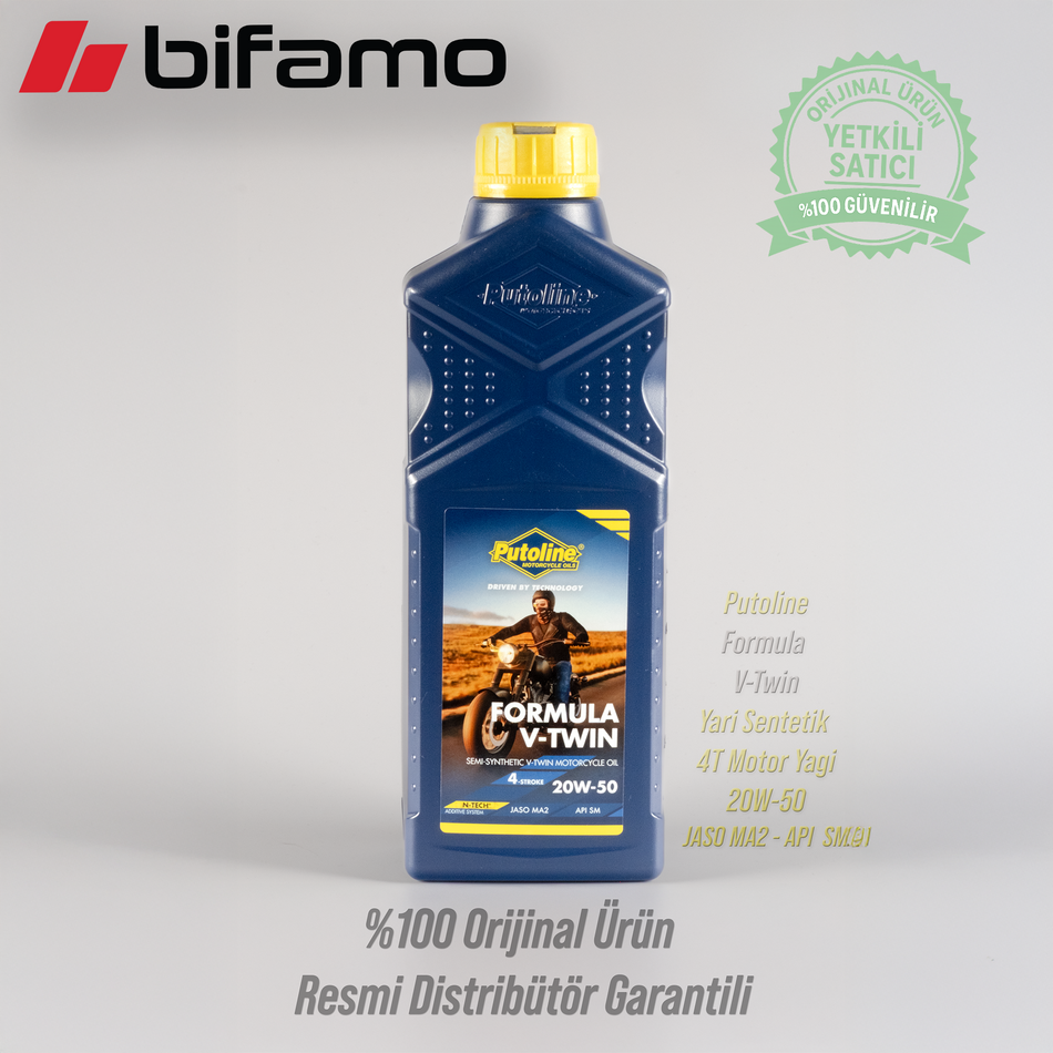 Putoline Formula V-Twin 20W-50 4T 1L